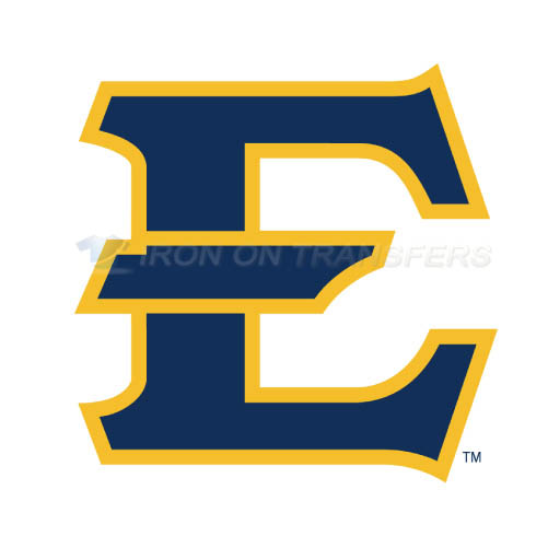 ETSU Buccaneers Iron-on Stickers (Heat Transfers)NO.4345